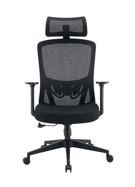 Kursi kantor ergonomis SIHOO M107-1101 dengan tambahan sandaran kepala – Tersedia di Kantorku