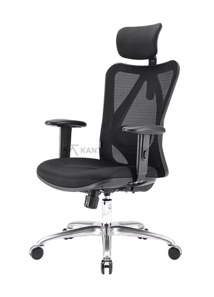 Kursi ergonomis modern dengan sandaran kepala fleksibel double-joint – Tersedia di Kantorku.com