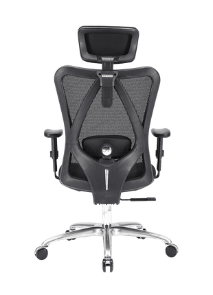 Kursi kantor Sihoo dengan dukungan lumbar dan armrest 3D berbahan PU – Tersedia di Kantorku