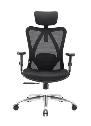 Kursi kerja ergonomis Sihoo dengan sandaran berbentuk S untuk postur ideal – Tersedia di Kantorku