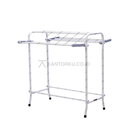 Rak handuk aluminium 5 bar MAMI1 M-215 desain ramping dan anti karat – Kantorku