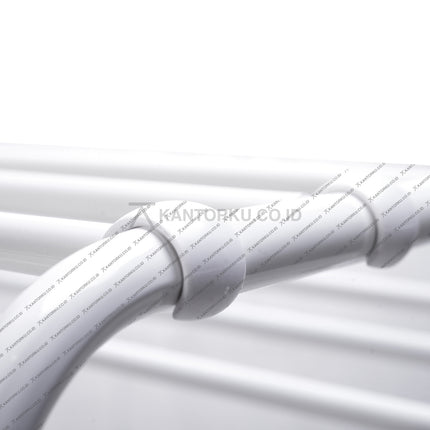 Jemuran pakaian lipat 9 pipa baja ringan powder coating tahan lama – Kantorku.co.id