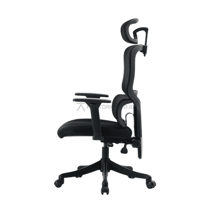 Kursi kantor ergonomis Sihoo dengan lumbar support lembut dan dudukan W-shape – Tersedia di Kantorku