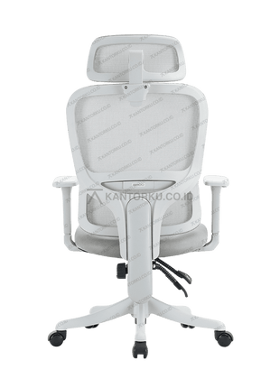 Kursi ergonomis premium Sihoo dengan lumbar support lembut dan bantalan W-shape – Tersedia di Kantorku.