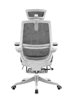 Kursi kantor premium Sihoo M59AS dengan footrest dan sandaran kepala adjustable – Tersedia di Kantorku.