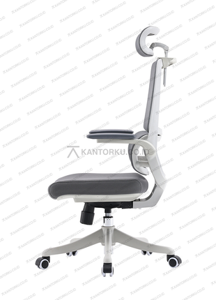 Kursi ergonomis Sihoo M59DSA-301 dengan armrest lipat 90° dan footrest fleksibel – Tersedia di Kantorku