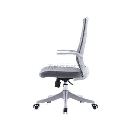Kursi ergonomis modern Sihoo dengan armrest lipat 90 derajat – Tersedia di Kantorku