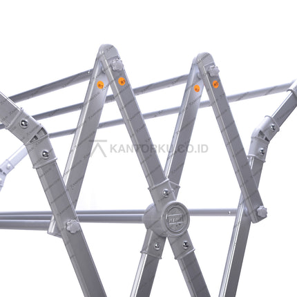 Jemuran MAMI1 M-92011B lebar besar untuk pakaian agar tidak bertabrakan – Kantorkudotcodotid