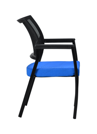 kursi kantor hadap dengan kaki powder coating kokoh