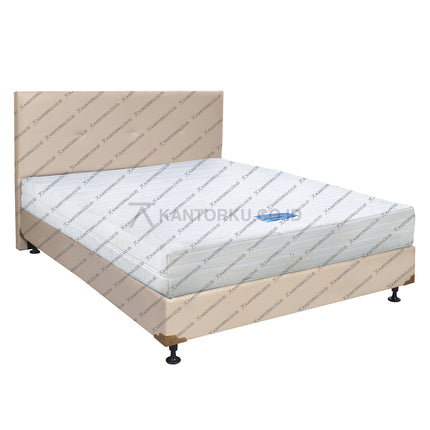 Divan kokoh dan headboard mewah untuk kasur Saveland Ultra Rebounded – kantorku
