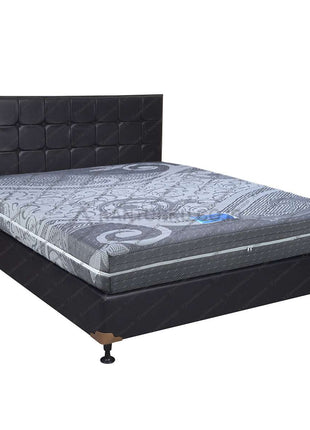Kasur busa Saveland Ultra Rebounded dengan divan dan headboard elegan – kantorku