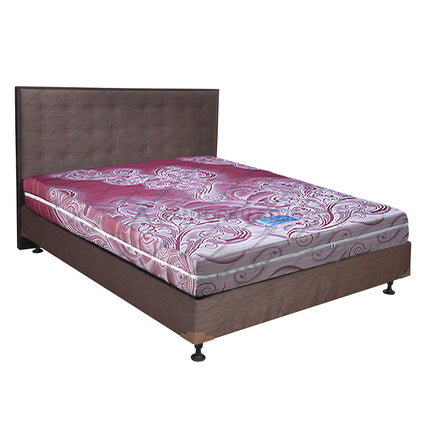 Divan kokoh dan headboard mewah untuk kasur Saveland Ultra Rebounded – kantorku