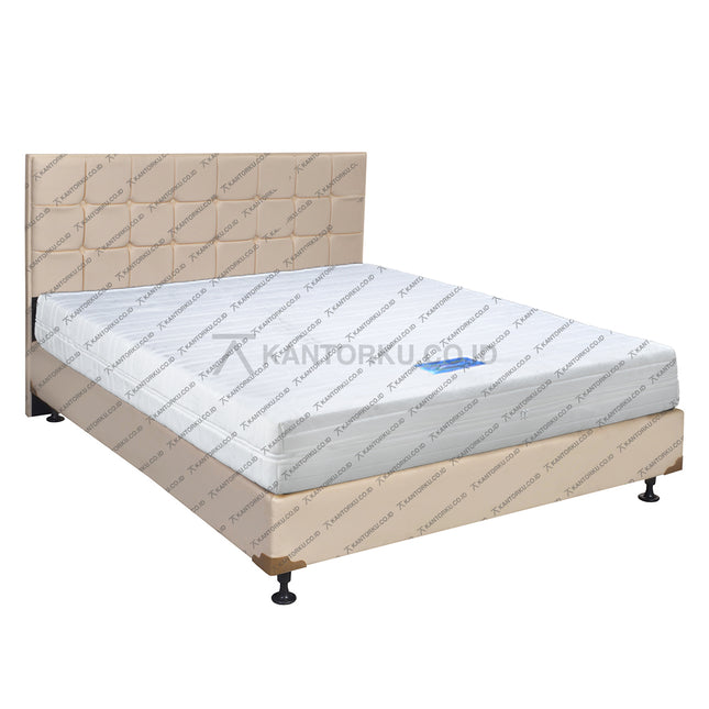 Divan modern dengan kasur Saveland Ultra Rebounded berkualitas – kantorku.co.id