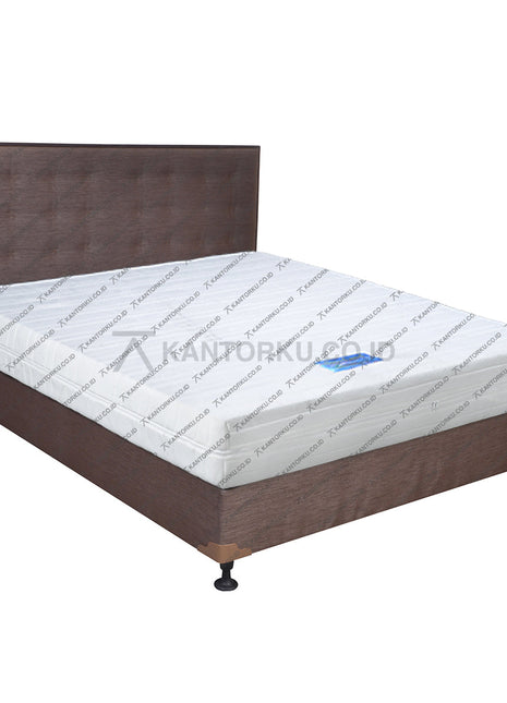 Kasur busa Saveland Ultra Rebounded dengan divan dan headboard elegan – kantorku
