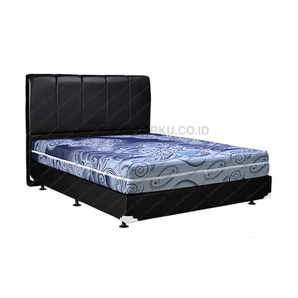 Divan modern dengan kasur Saveland Ultra Rebounded berkualitas – kantorku.co.id