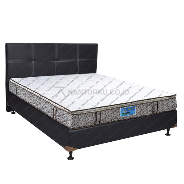 Kasur Busa SAVELAND Ultra Super Pillowtop Rebounded 25Cm HB Elegance | Fullset Oreo
