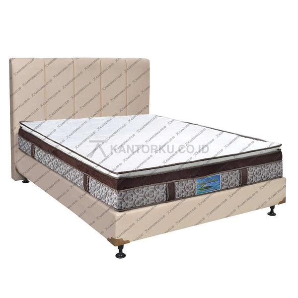 Kasur Busa SAVELAND Ultra Super Plushtop Pillowtop Rebounded 30cm HB Vadia | Fullset Kozo
