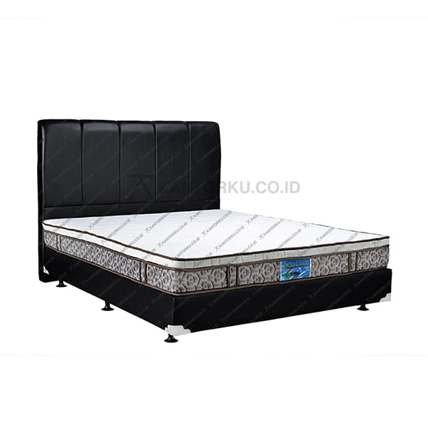 Kasur Busa SAVELAND Ultra Super Plushtop Rebounded 20Cm HB Vadia | Fullset Oreo