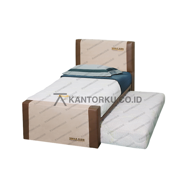 Spring bed anak Florence Smile Kids dengan desain fungsional dan lembut — kantorku.co.id