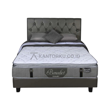 Kasur Dunlopillo Benedict premium dengan latex alami untuk tidur nyaman – Kantorku