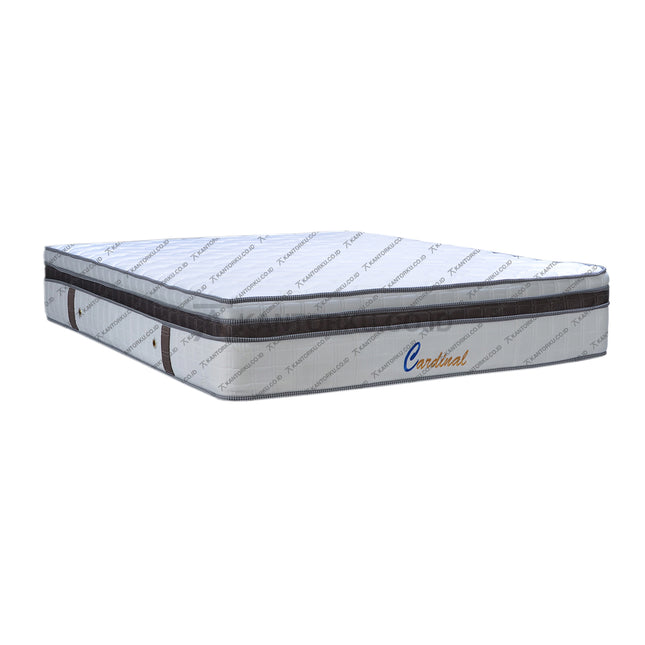Cardinal Springbed Eversoft dengan desain kokoh dan busa double plushtop – kantorku