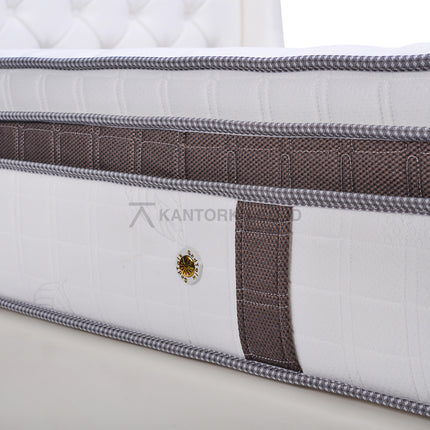 Cardinal Springbed Eversoft dengan desain modern di ruang tidur minimalis – kantorkudotcodotid