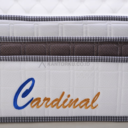 Tampilan samping Cardinal Springbed dengan material spring berkualitas – kantorkudotcodotid