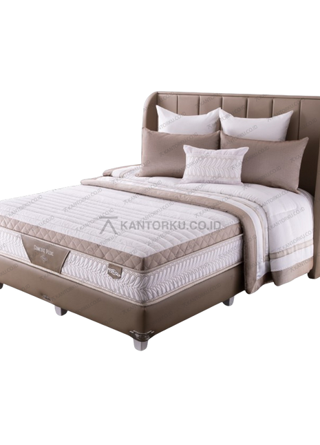 Kasur medium Comforta dengan Latex breathable dan Foam Encasement – Tersedia di Kantorku