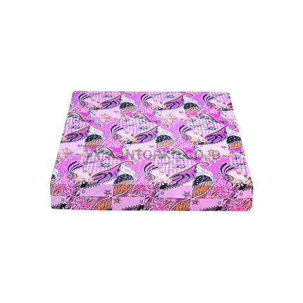 Kasur lipat busa D16 dengan desain modern dan warna biru abu-abu yang praktis digunakan – Kantorku