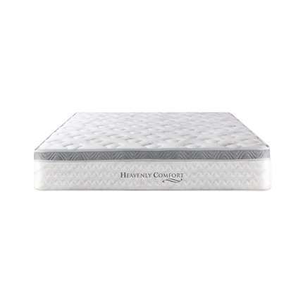Kasur Quantum Heavenly Comfort Eurotop White nyaman dengan Ortho Spring