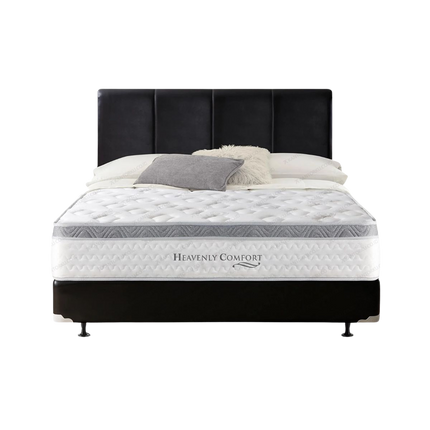 Kasur Quantum Heavenly Comfort Eurotop White nyaman dengan Ortho Spring