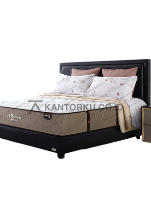 Kasur Florence Masseria dengan 7-Zone Pocket Spring dan desain premium — kantorku