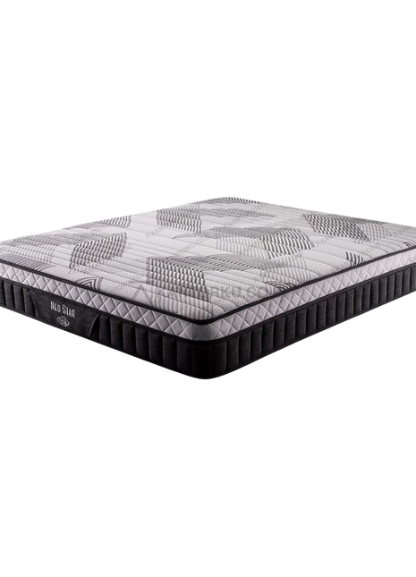 Kasur Comforta Neo Star Black dengan teknologi Couple Comfort Springs – Tersedia di Kantorku.co.id