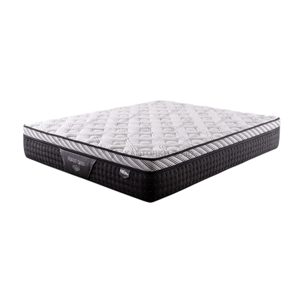 Kasur Comforta Perfect Choice warna hitam elegan dengan sistem pegas berkualitas tinggi - Tersedia di Kantorku.co.id
