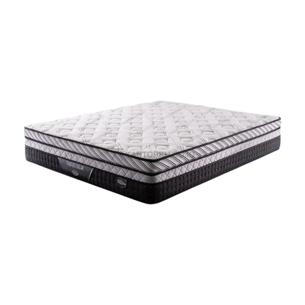 Kasur Comforta Perfect Dream warna hitam elegan dengan sistem pegas berkualitas tinggi - Tersedia di Kantorku.co.id