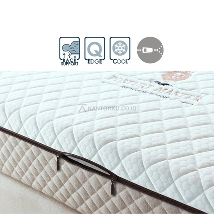 Kasur Springbed QUANTUM Posture Master Latex Zipper | Mattress Only