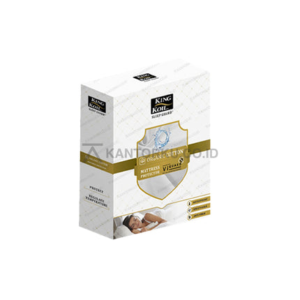 King Koil Sleep Guard Organic Cotton pelindung kasur katun organik waterproof – kantorku.co.id