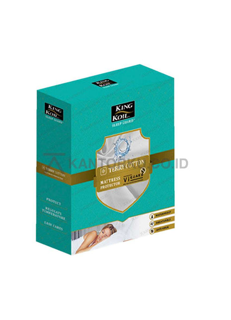 King Koil Sleep Guard Terry Cotton pelindung kasur lembut waterproof – kantorku.co.id