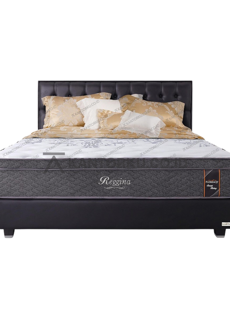 Florence Reggina kasur premium dengan pegas bonnell spring dan busa berkualitas tinggi untuk tidur nyaman dan sejuk — kantorku
