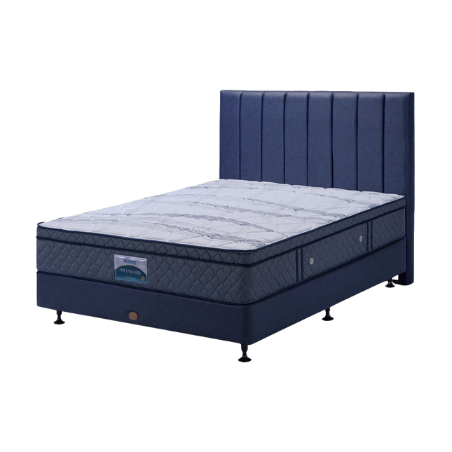 Kasur springbed GUHDO Standard Plushtop dengan Per Bonnel Spring dan rebonded foam berkualitas.