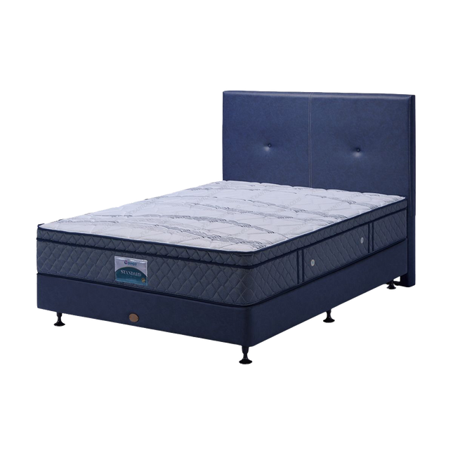 Kasur springbed GUHDO Standard Plushtop dengan Per Bonnel Spring untuk kenyamanan tidur.