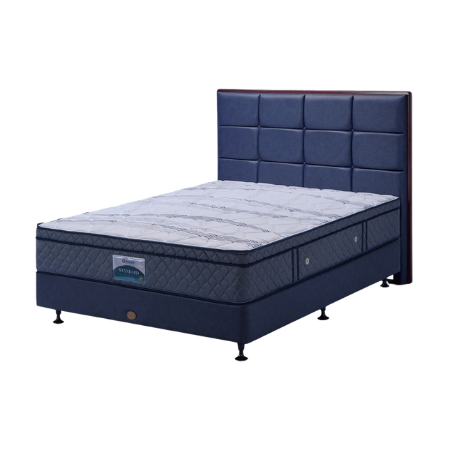 Kasur springbed GUHDO Standard Plushtop dengan Per Bonnel Spring dan rebonded foam berkualitas.