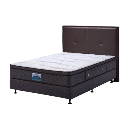 Kasur springbed GUHDO Standard Plushtop berkualitas dengan rebonded foam tahan lama.