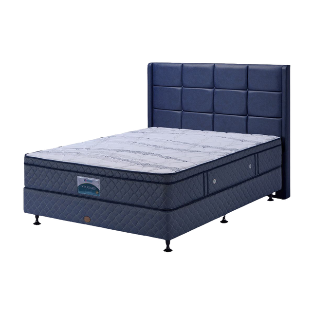 Kasur busa GUHDO Standard Plushtop dengan teknologi Per Bonnel Spring yang nyaman.