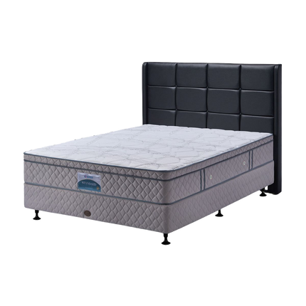 Kasur terjangkau GUHDO Standard Plushtop dengan rebonded foam yang awet dan kokoh.