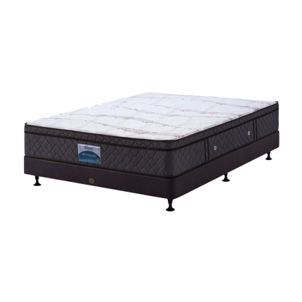 Kasur springbed GUHDO Standard Plushtop berkualitas dengan rebonded foam tahan lama.