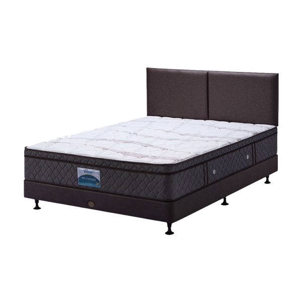 Kasur Springbed GUHDO Standard Plushtop Divan Sienna HB Atlantic l Fullset