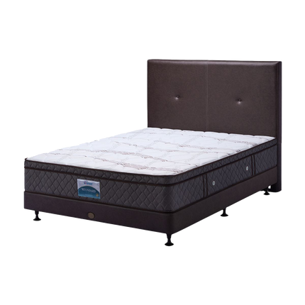 Kasur busa GUHDO Standard Plushtop dengan Per Bonnel Spring untuk tidur lebih nyaman.