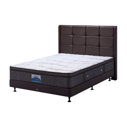 Kasur busa GUHDO Standard Plushtop dengan Per Bonnel Spring untuk kenyamanan maksimal.
