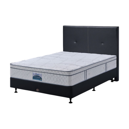 Kasur Springbed GUHDO Standard Plushtop Divan Atlantic HB Rosela l Fullset